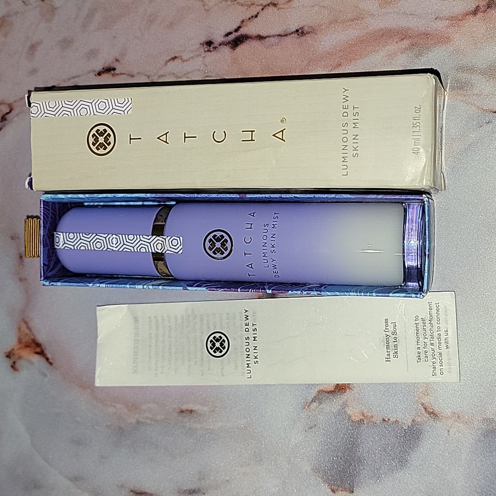 Tatcha Luminous Dewy Skin Mist 1.35 oz /40 ml Authentic New in Box